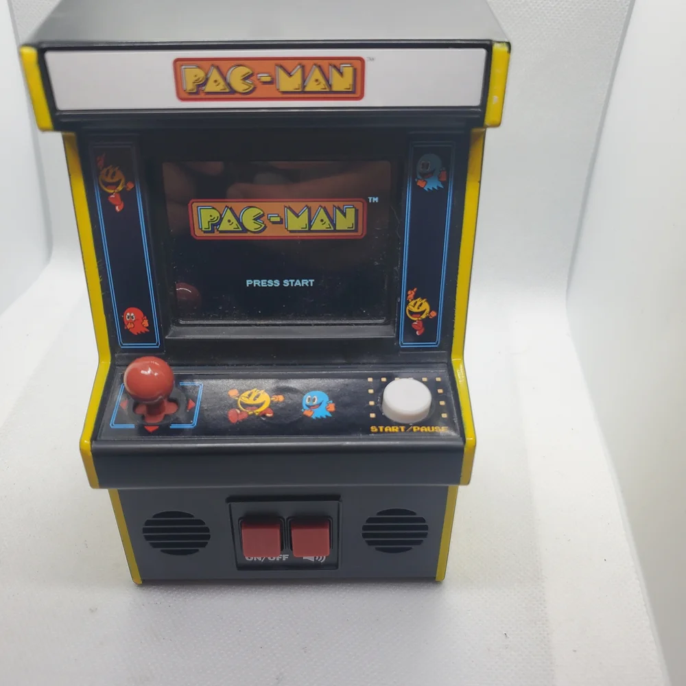 Pac-Man Retro Mini Arcade Console - Black and Yellow